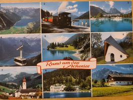Ansichtskarte rund um den Achensee