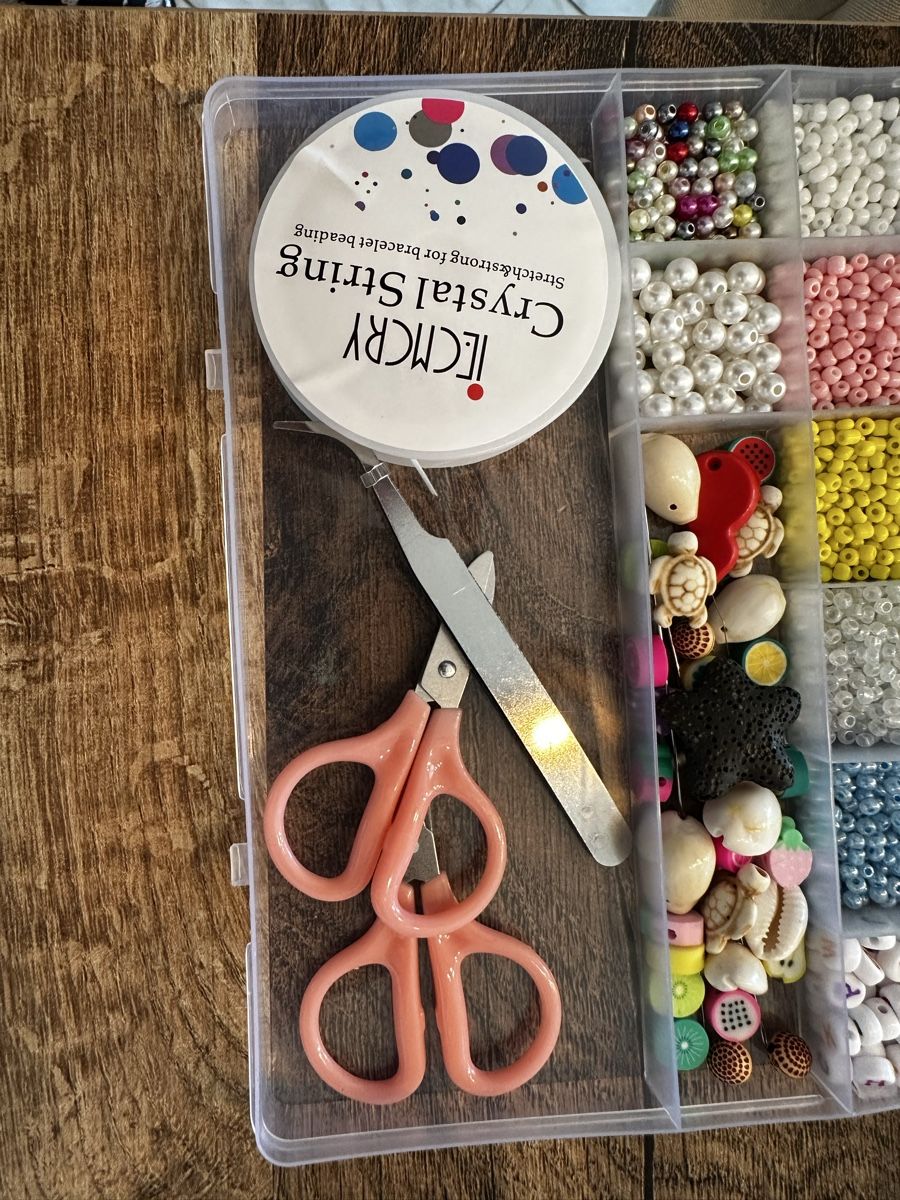 Kit bricolage: Bastelset mit Perlen und Zubehör – Usato da Siebnen venduto da luana_cataleya 2