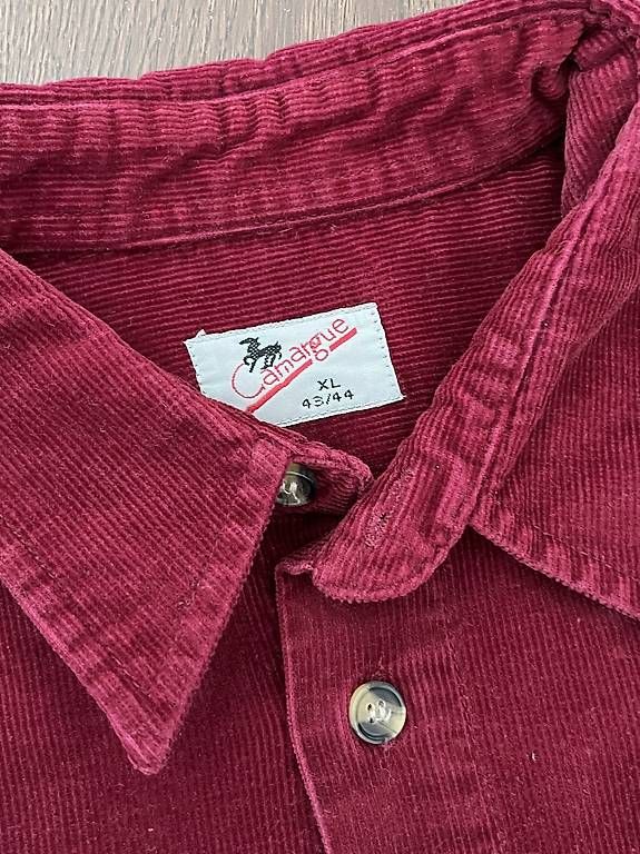 Blusen: Kordhemd, XL, Rot – Gebraucht aus Zürich von joe_zh8048 3