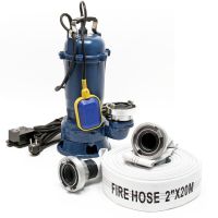 Schmutzwasserpumpe 1500W + 20m Schlauch