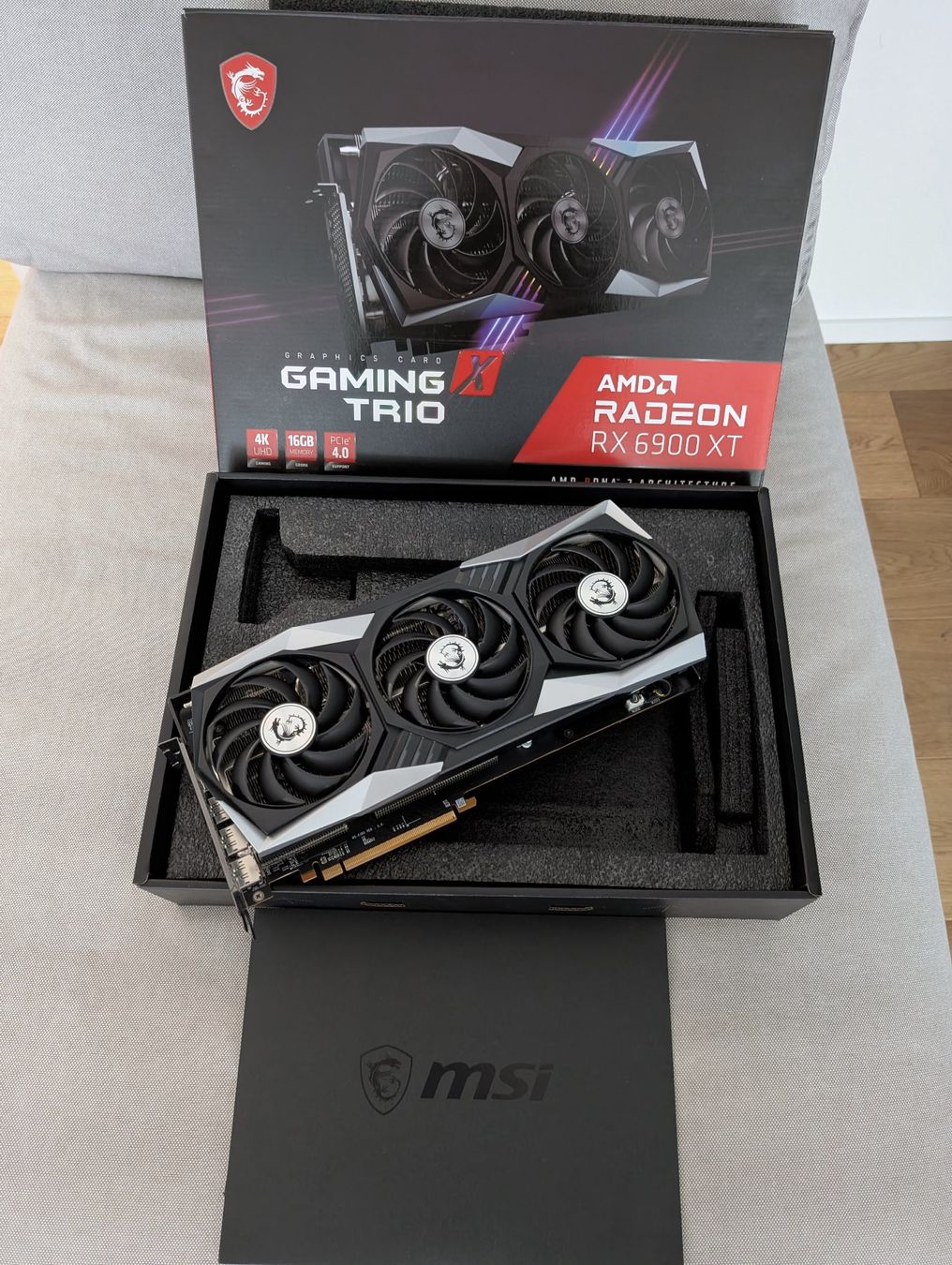 MSI AMD Radeon RX 6900 XT Gaming X Trio 16G (Gebraucht) in Pfäffikon SZ ...