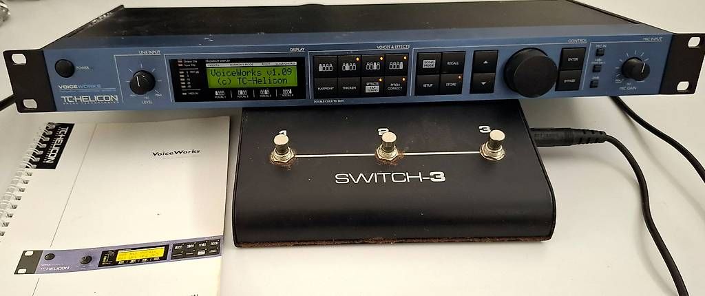 TC Electronic Equalizzatori: TC-Helicon VoiceWorks - für Live-Auftritte oder Studio – Usato da Stein am Rhein venduto da pat_j8sc
