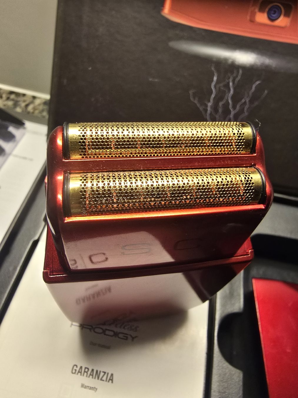 Rasoi & Lamette da barba: SC Wireless Prodigy Foil Shaver Rot – Usato da Stetten AG venduto da Glenia22 4