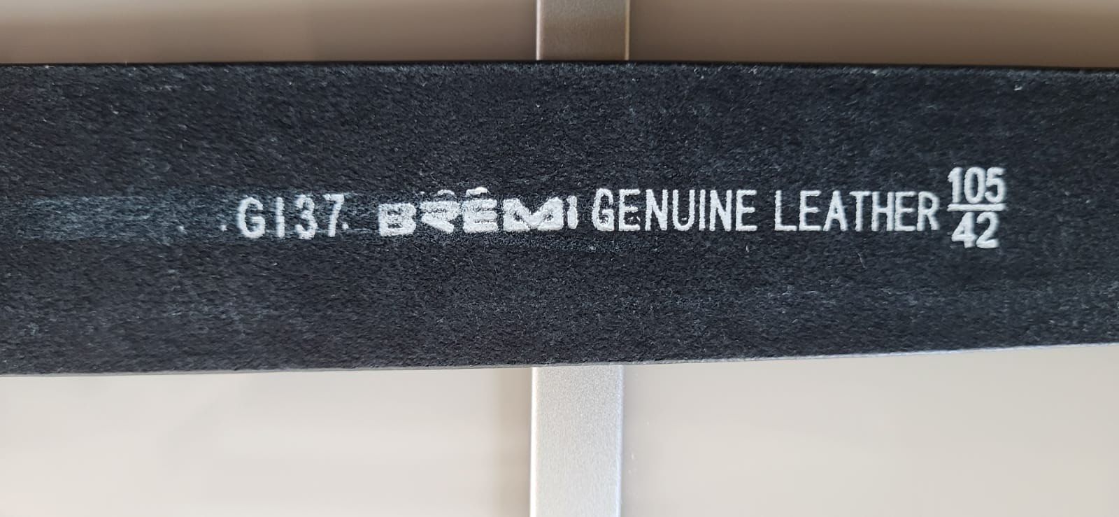 Ceintures: BREMI Gürtel aus echtem Leder, Grösse 105/42 – D'occasion à Curio par mia_vb5z 2