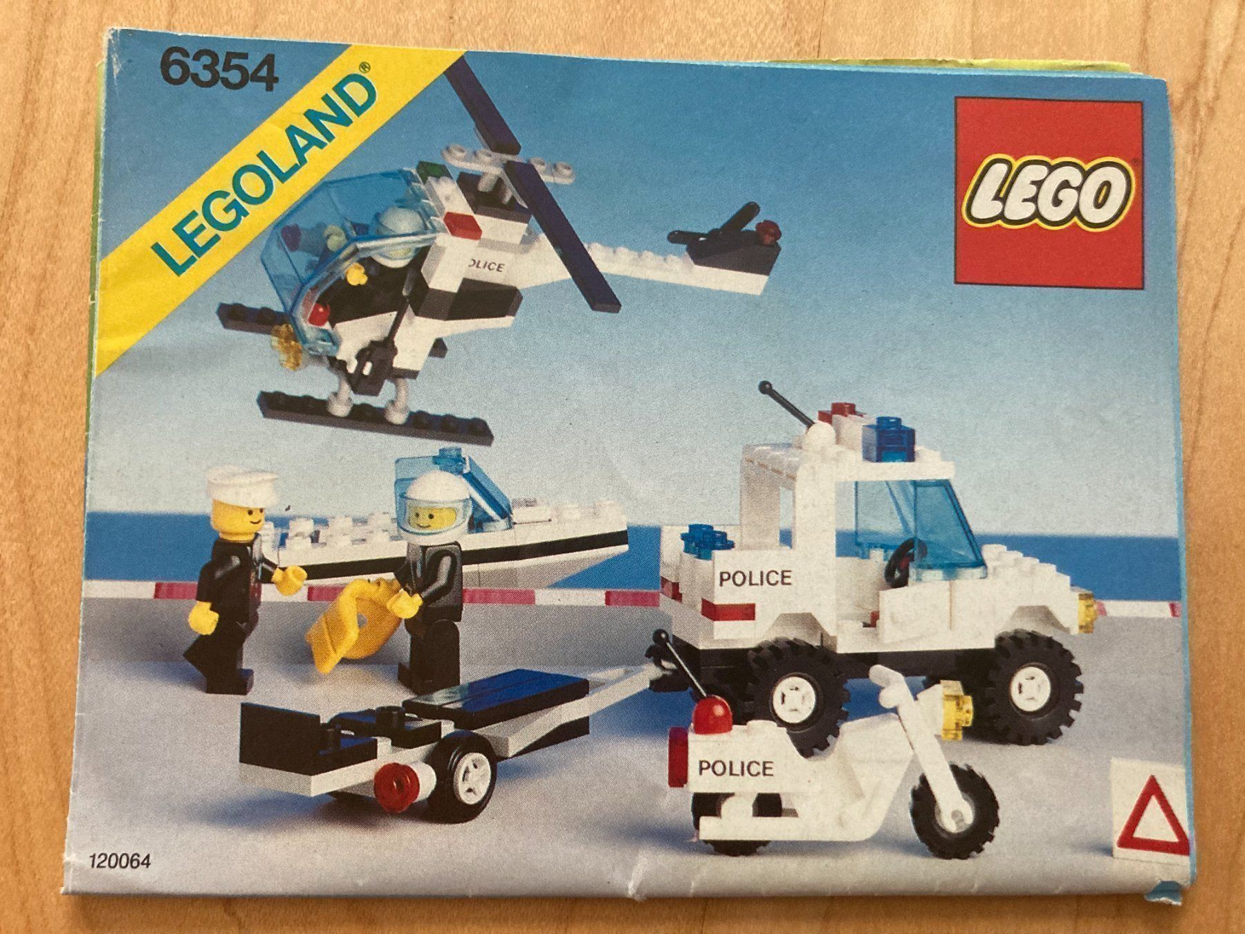 Lego Baukästen: Lego 6354 Polizeiteam mit Hubschrauber – Gebraucht aus Flawil von savoypremium 6