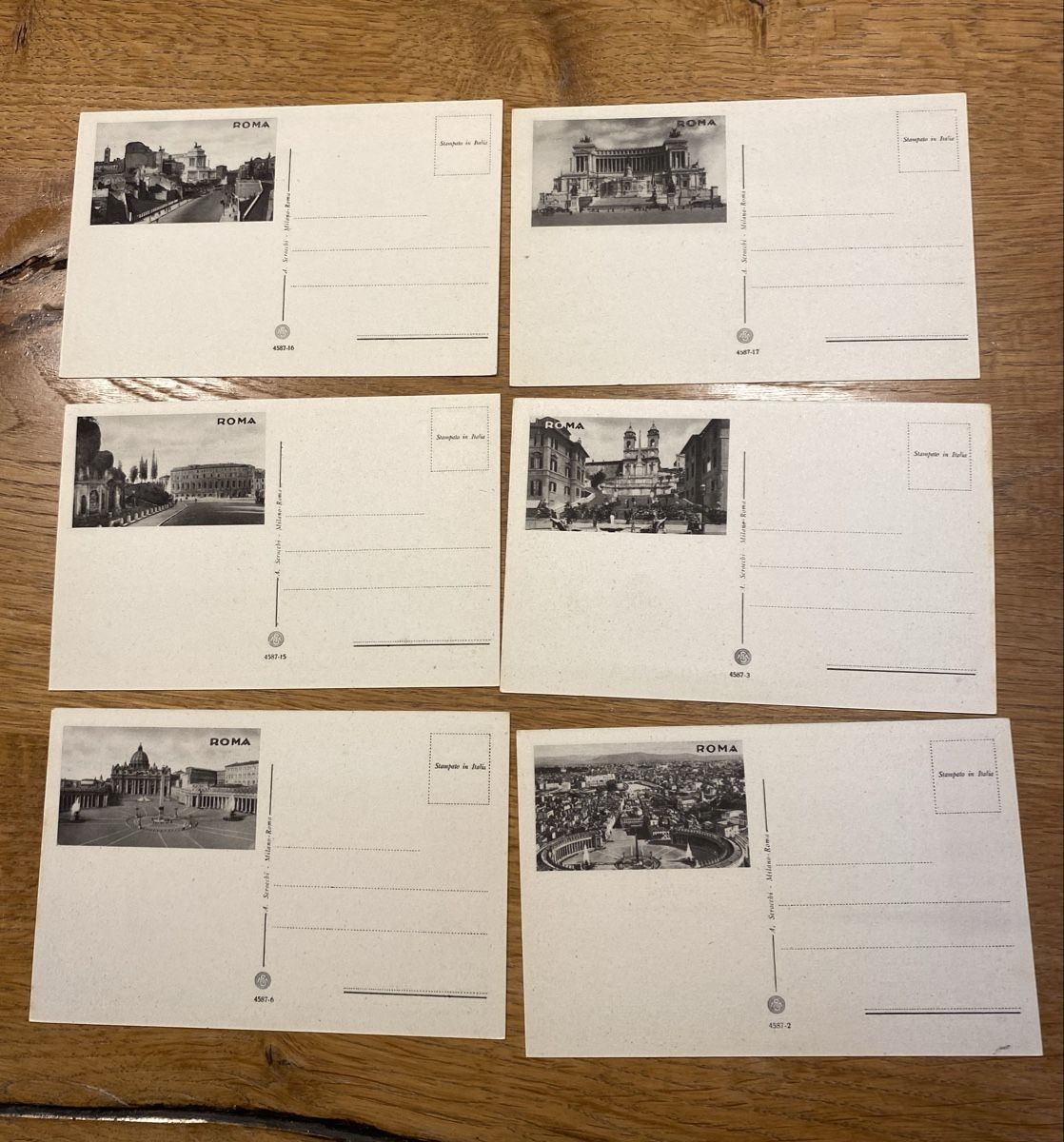 Cartes postales: Konvolut Ansichtskarten Rom Serie 1 Sammlung A. Scrocchi – D'occasion à Zimmerwald par Holzdata1 3