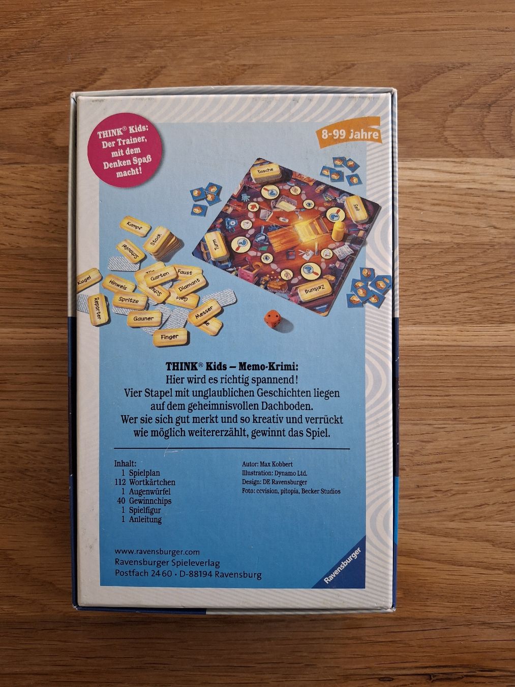 Ravensburger Jeux: THINK Kids Memo-Krimi – D'occasion à Zürich par Vordermannd86 2