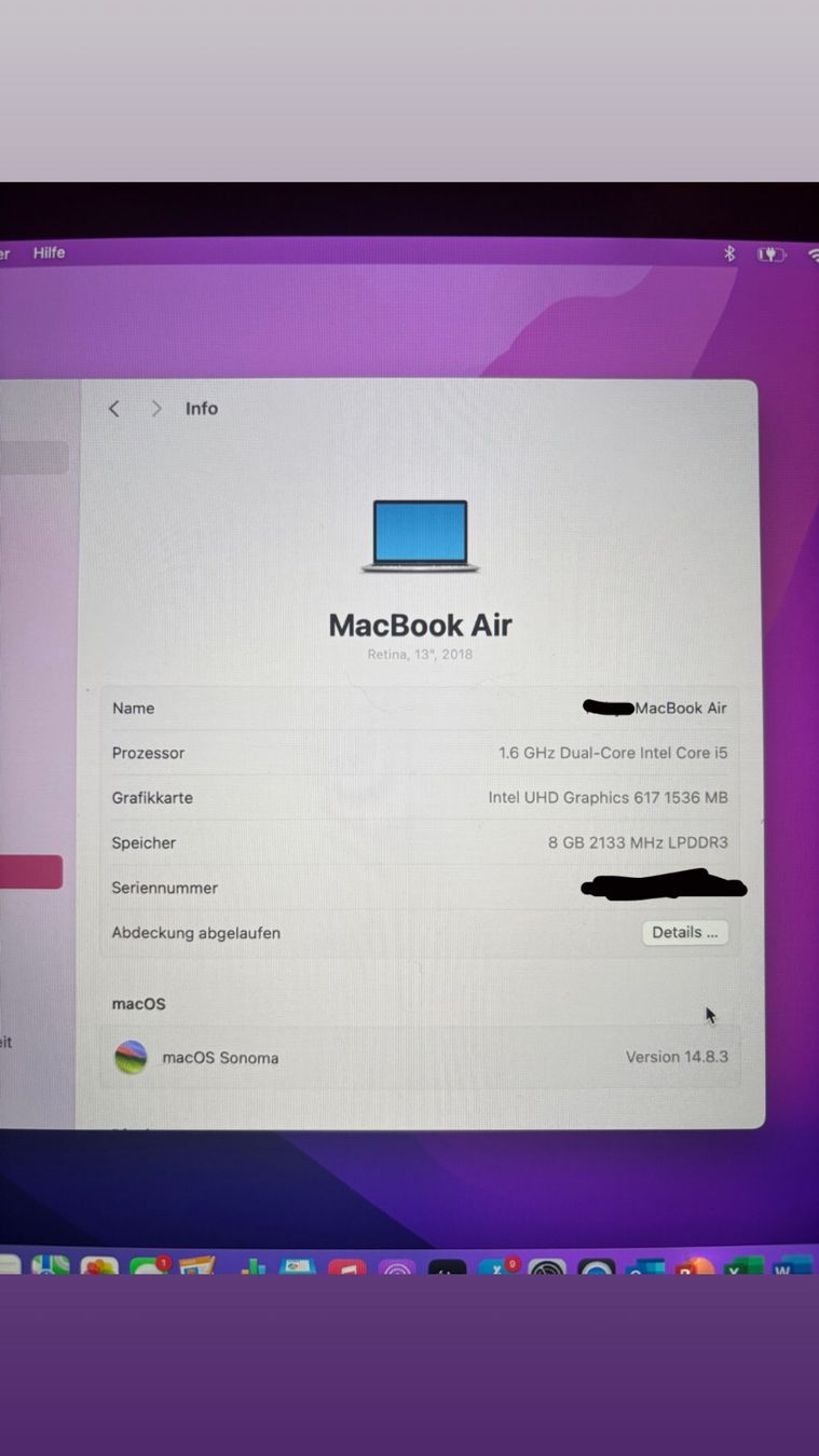 Apple Notebook: MacBook Air gebraucht – Usato da Wetzikon ZH venduto da ruby.brukx 9