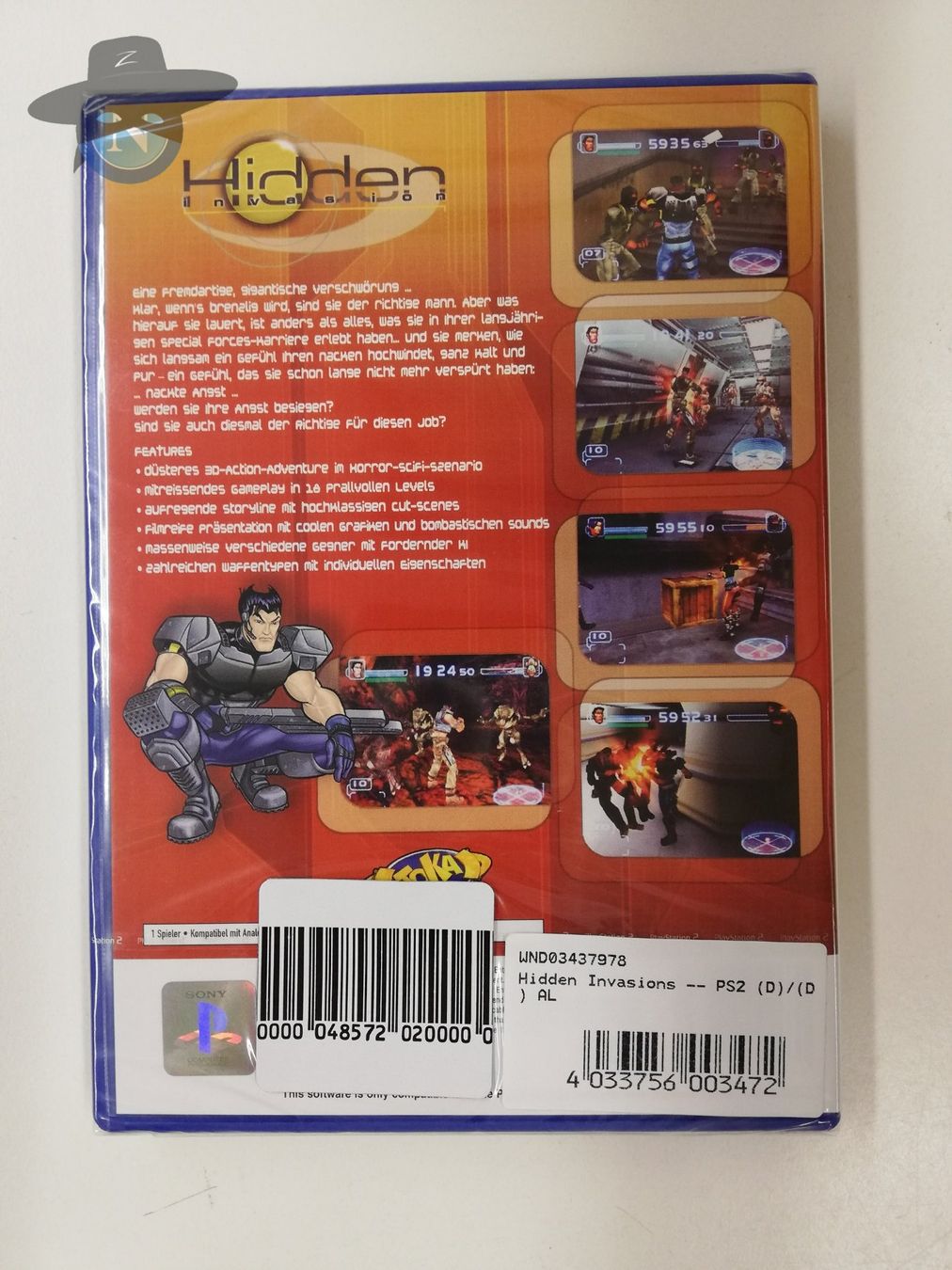 Sony Giochi: Hidden Invasion / NEU - sealed / PS2 – Nuovo (secondo la descrizione) da St. Gallen venduto da zorro_dc 1