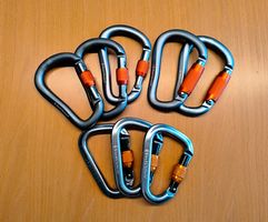 Black Diamond Schraubkarabiner Set 8 Stk. Aluminium