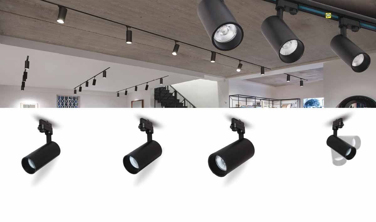 Lampadari & plafoniere: 3-Phasen-Schienensystem-Strahler LED 35W - 40W – Nuovo e nell'imballaggio originale da Altendorf venduto da Anddus-light 1