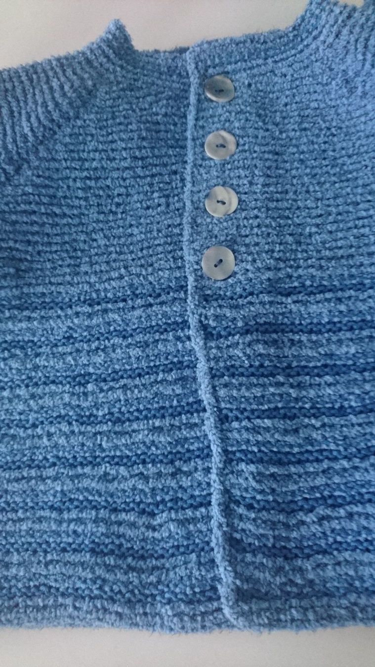 Giacche & Cappotti: Jäckli handgestrickt Gr.siehe Angaben – Nuovo (secondo la descrizione) da Degersheim venduto da 191maschina46 3