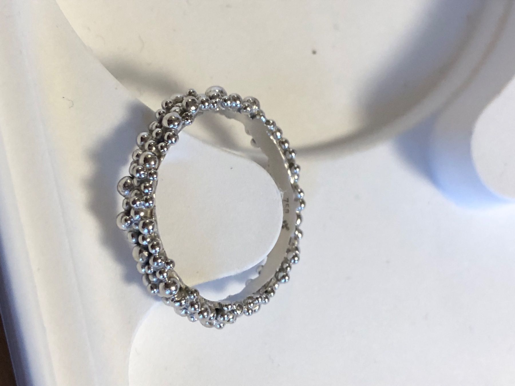 Anelli: Weissgold Ring – Usato da Winterthur venduto da Chepa61