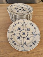 12x Royal Copenhagen Musselmalet Frühstücks- / Kuchenteller