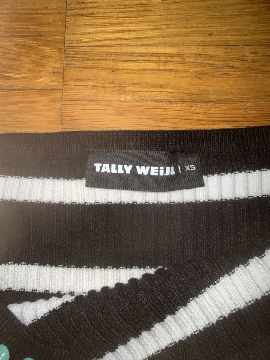 Tally Weijl Kleider & Röcke: Schwarz-weiss gestreiftes Kleid  – Neu und originalverpackt aus Zofingen von gabrielagc 1