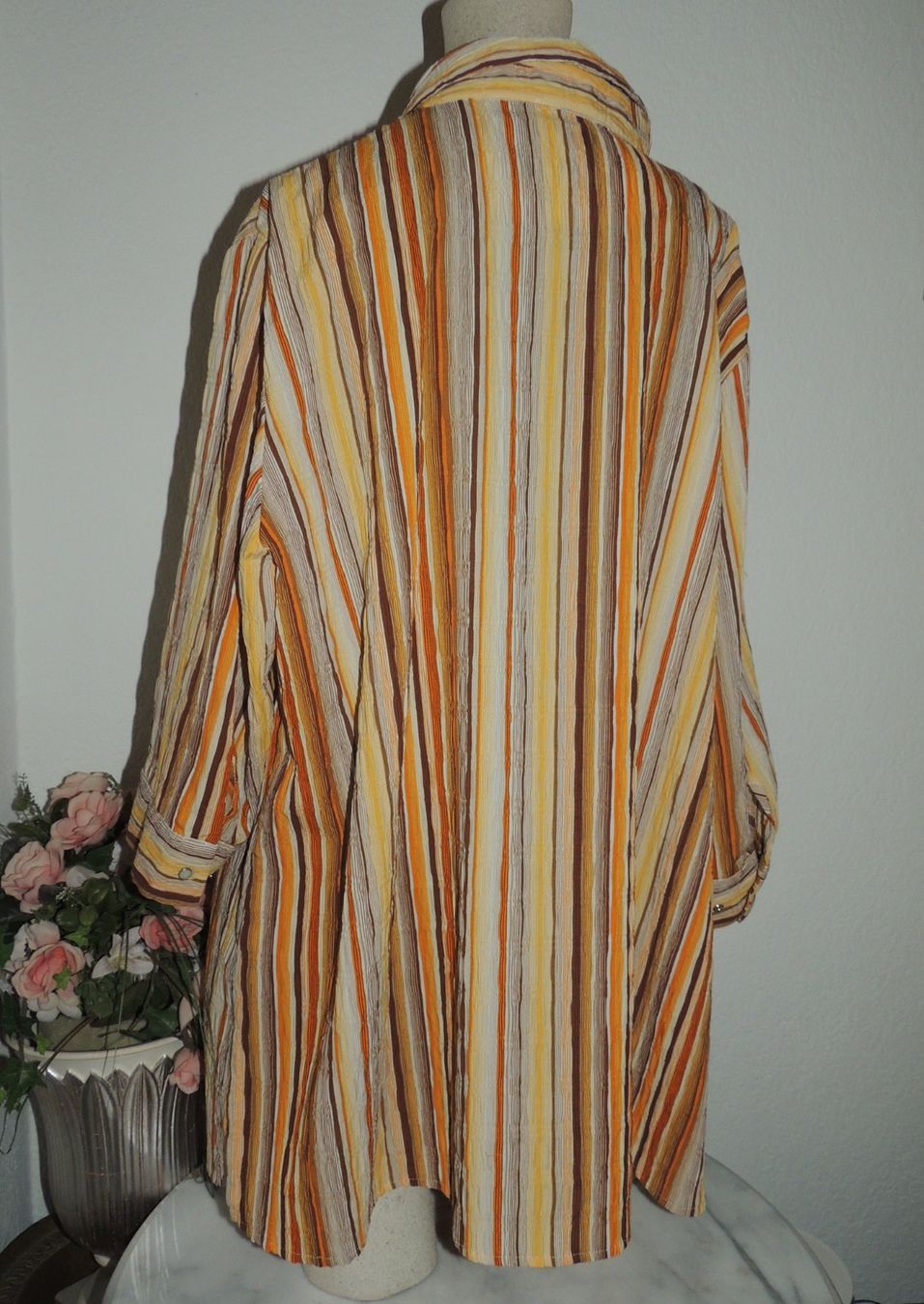 Ulla Popken Camicette: EXKLUSIVE BLUSE "ULLA POPKEN" CREPE  52 – Usato da Au ZH venduto da FashionConsultant 7