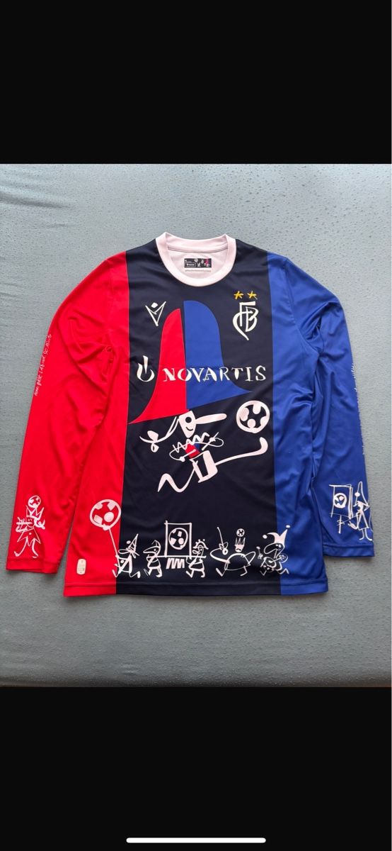 FC Basel Canottiere & Pantaloni: FC Basel Fasnachtstrikot – Nuovo (secondo la descrizione) da Rheinfelden venduto da ame_5n7y