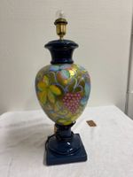 Paire de Lampes en Céramique Raisins