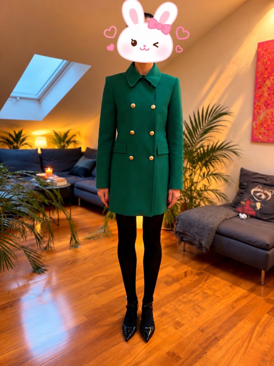 Zara Cappotti: Double Breasted Coat, Size S – Nuovo (secondo la descrizione) da Basel venduto da ais_hf25 1