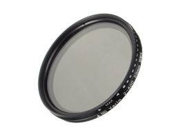 VARIABLER ND-FILTER 58mm - ND2 BIS ND400 - DSLR KAMERA