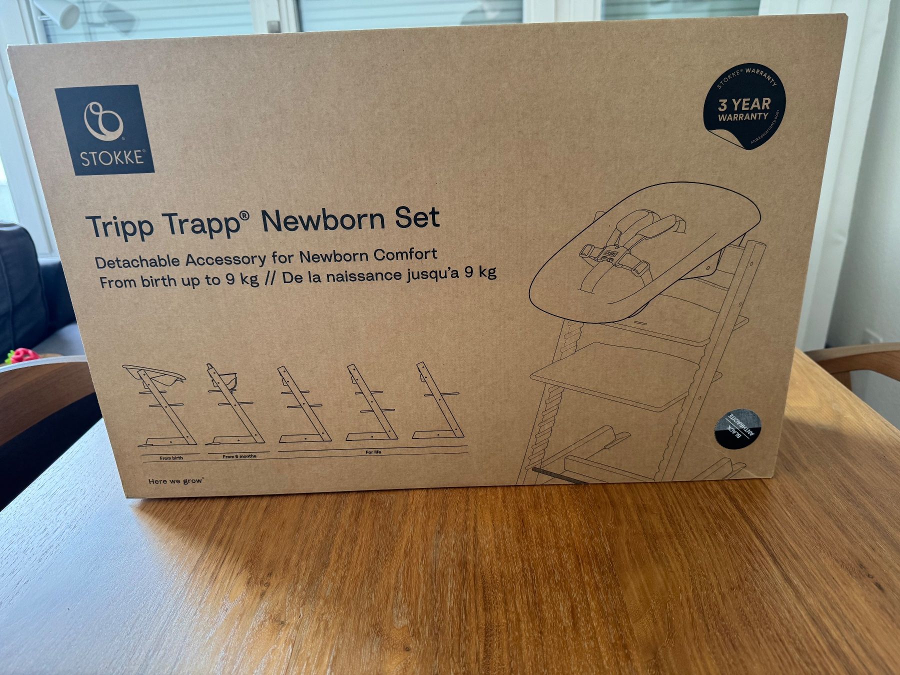 Stokke Hochstühle: Tripp Trap Newborn Set in Black – Gebraucht aus Zürich von kat_zy75 3