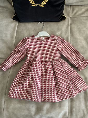 Süsses Warme Mädchen Kleid Gr. 86 mit Weste !