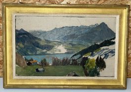 Gemälde von Hans Munzinger / Olten  1877 - 1953    (ID S158)