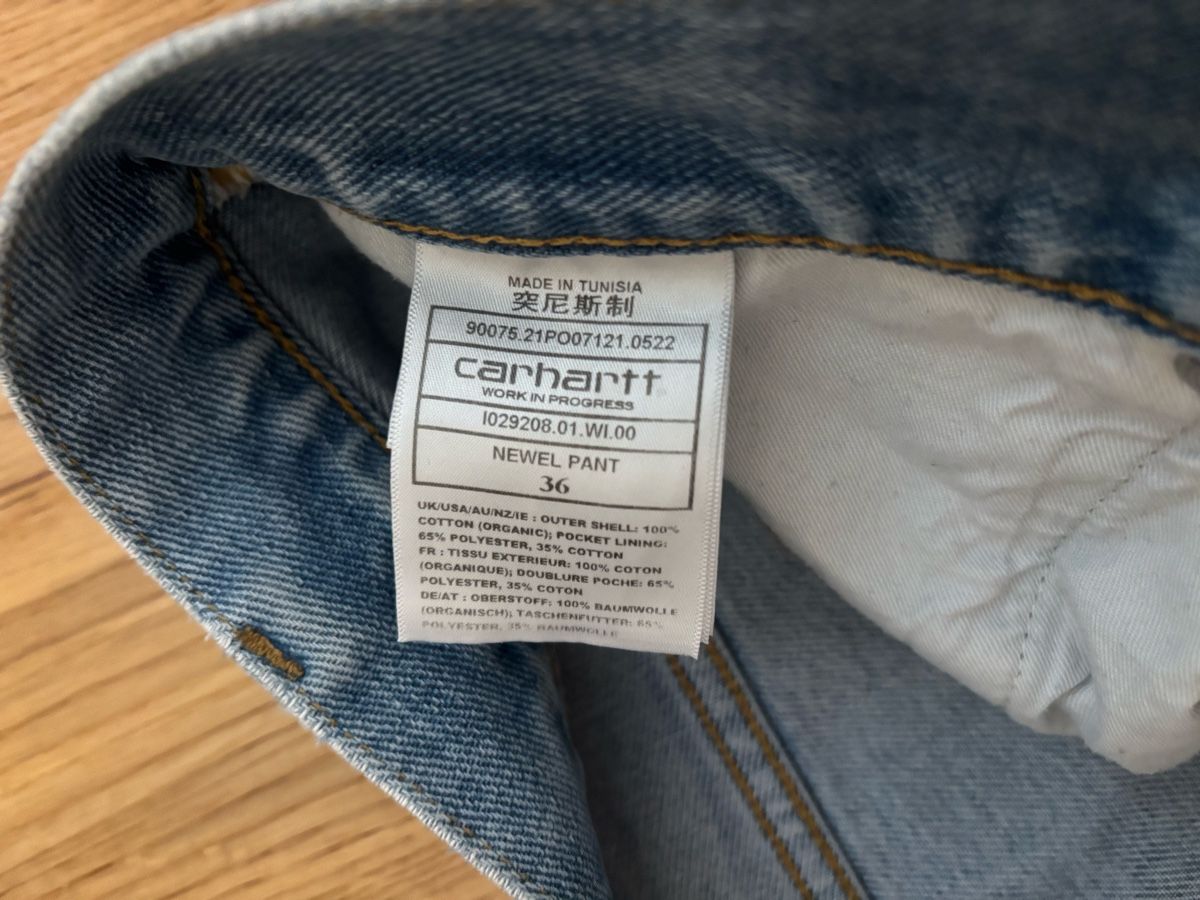 Carhartt Jeans: Jeans Carhartt – Usato da Buch am Irchel venduto da BuAmIr84 2