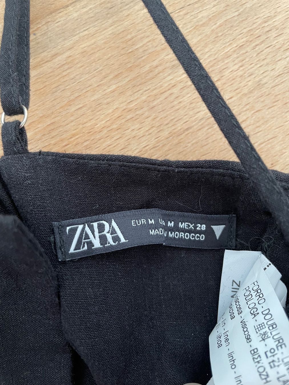 Zara Tops: Top Zara Noir Nœud Taille M – Gebraucht aus Sion von Mazarine_ 2