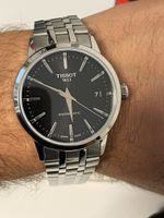 Tissot Swissmatic Herrenuhr schwarz 42 mm neuwertig