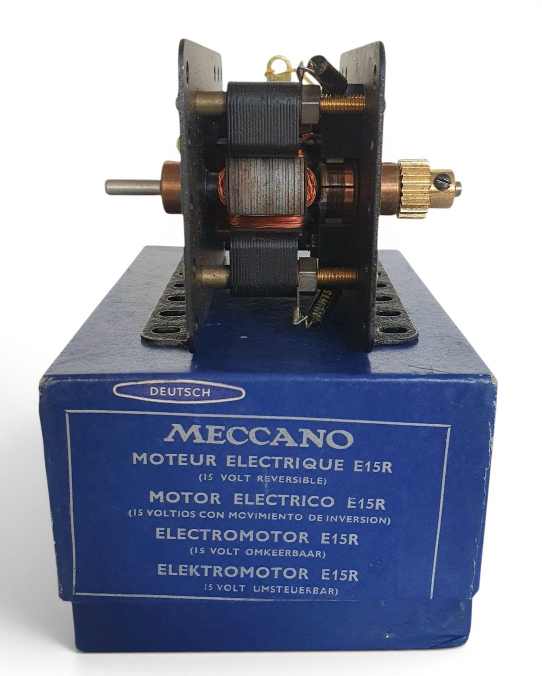 Meccano Giocattoli: Meccano Baukasten Elektromotor – Usato da Flawil venduto da JaguarXJSHE 4
