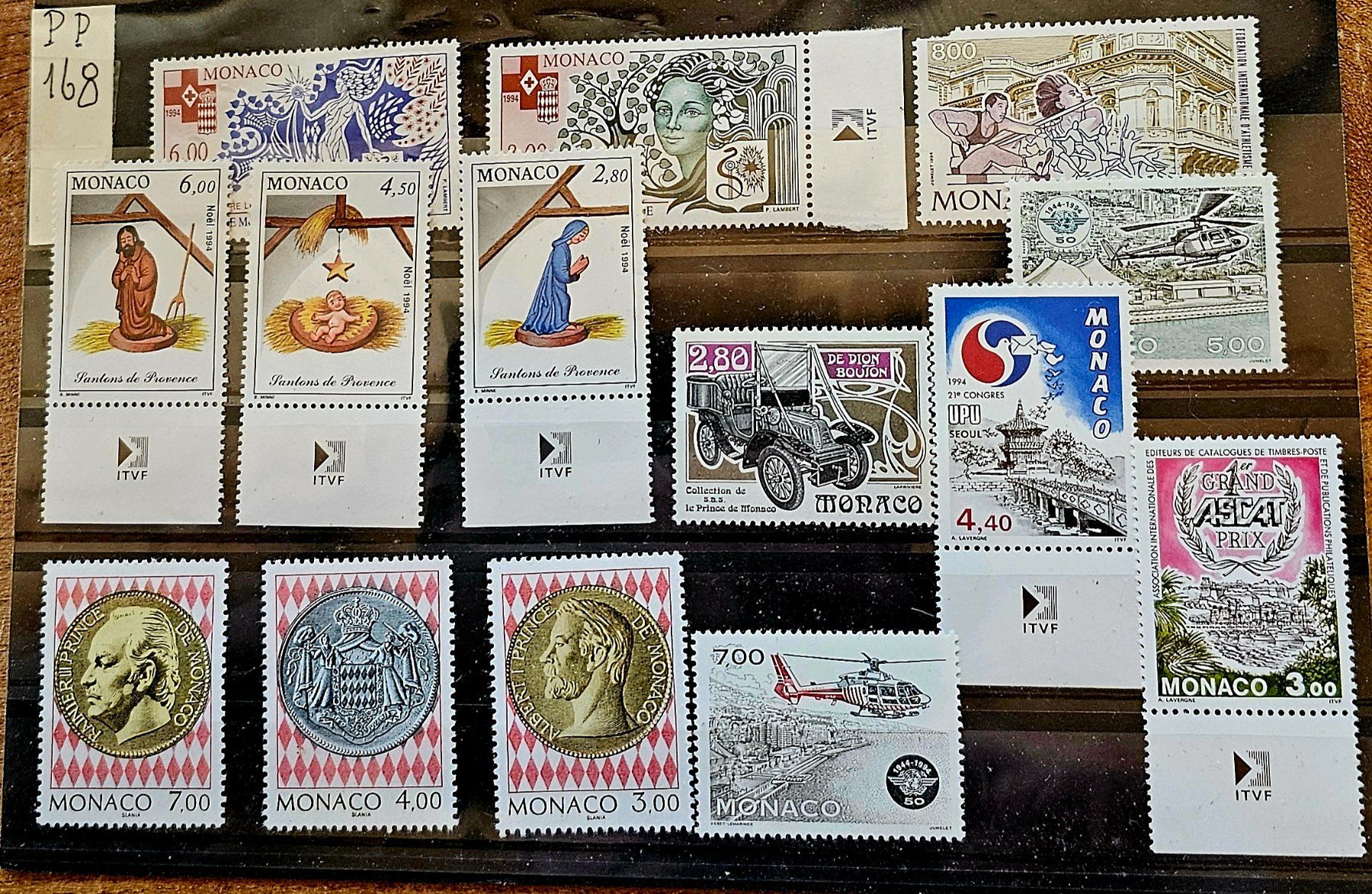 Tutti i francobolli: MONACO   timbres neufs ** – Nuovo (secondo la descrizione) da Les Valettes venduto da Nuba1