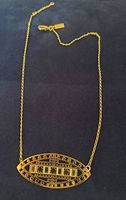 Collier en laiton doré marque française Chic alors