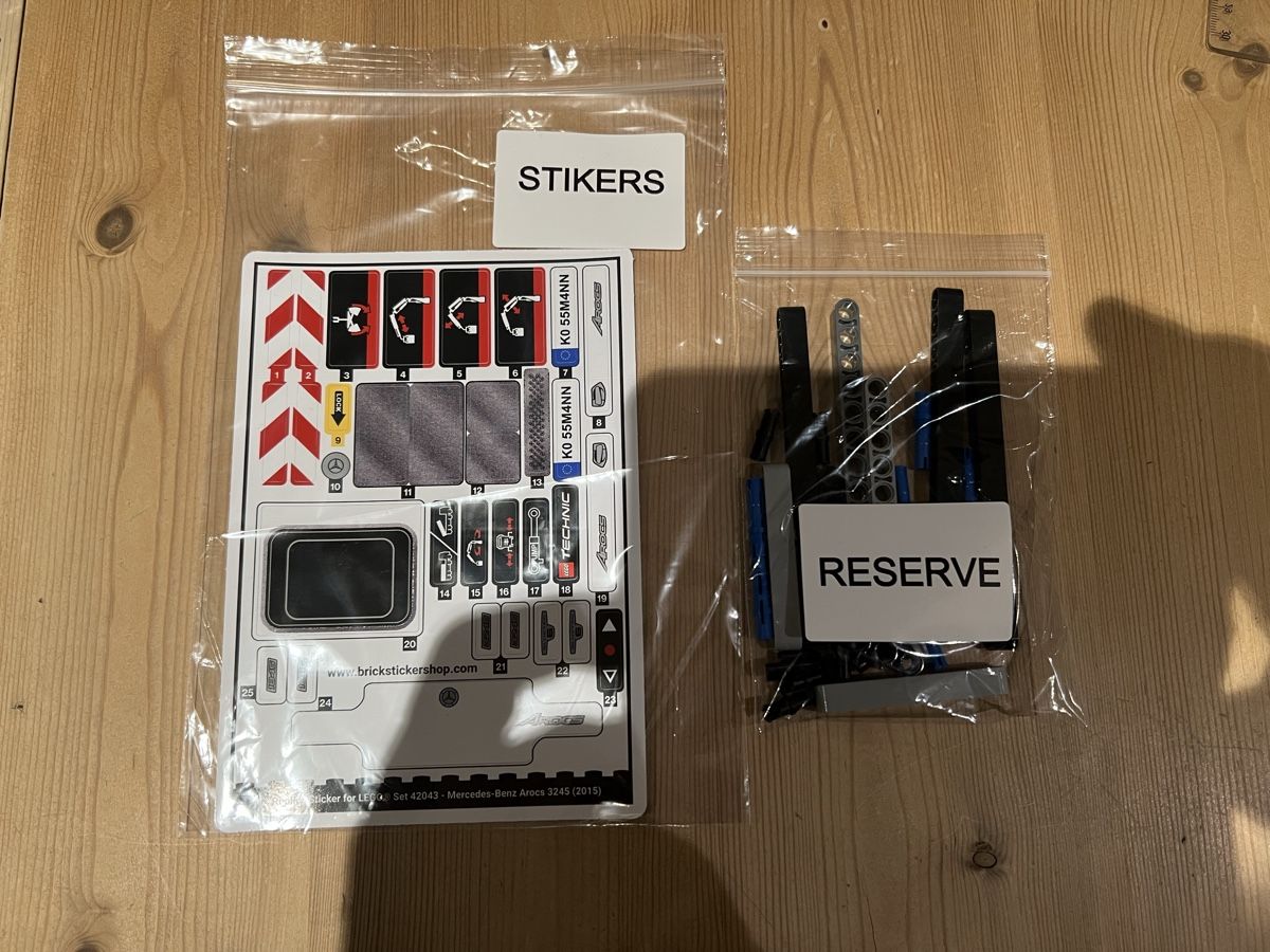 Lego Kit di costruzioni: Lego Technic 42043 Mercedes Arocs – Usato da airolo venduto da unimo78 5