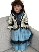 antike Porzellankopfpuppe gemarketet Dep.154 14 - 70 cm  gr.