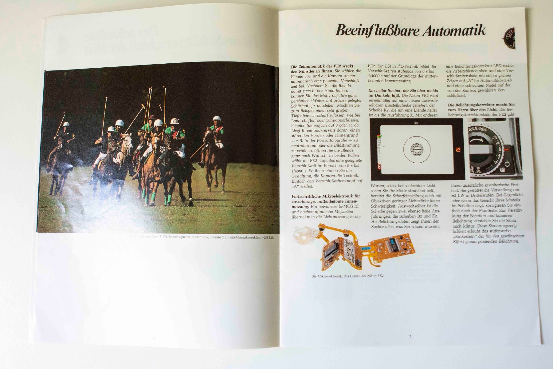 Nikon Documents: Prospekt Nikon FE2 – D'occasion à Schwerzenbach par floridan 2