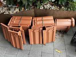 Dachziegel Creaton Firstziegel Gratziegel Doppelmuldenziegel