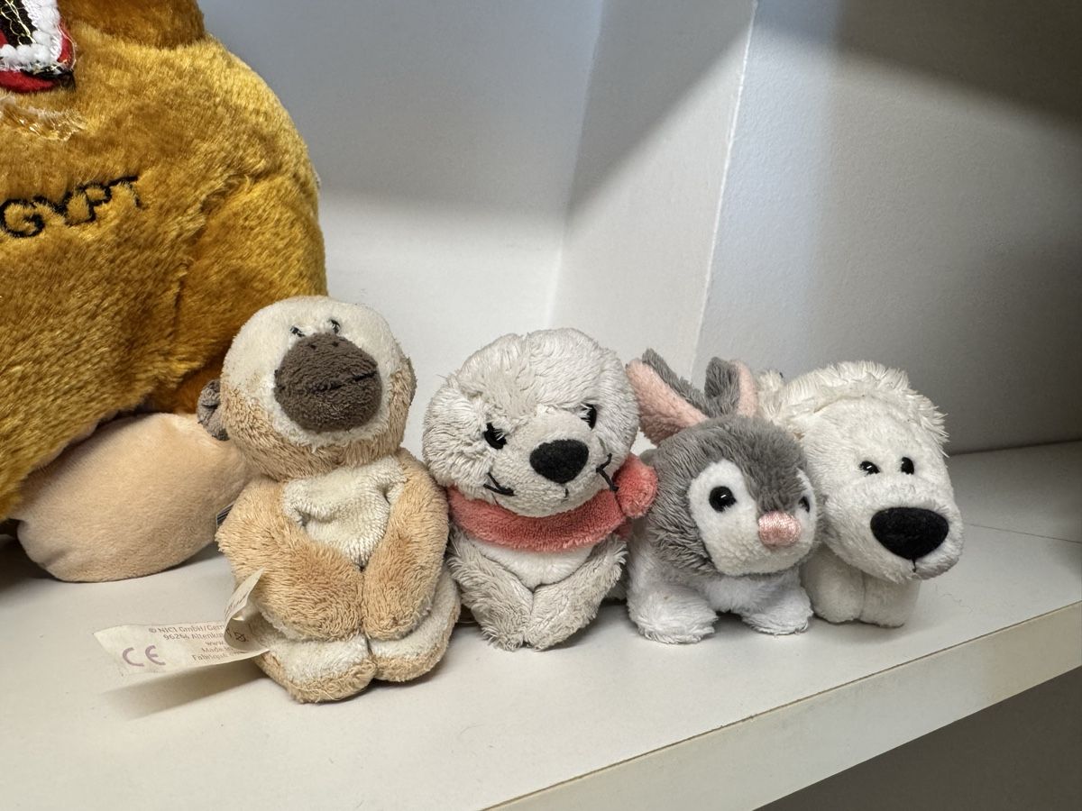 Jouets: Plüschtier 4er Set Affe Seehund Hase Eisbär klein – D'occasion à Zürich par cha_zf9f