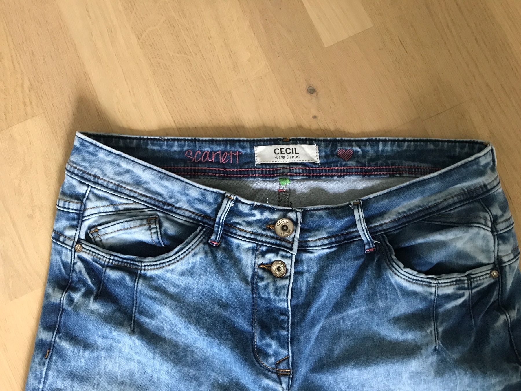 Cecil Jeans: Cecil Scarlett Denim 7/8 in 31 – Usato da Landschlacht venduto da girris100 1