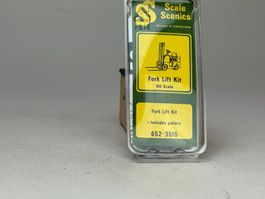 GB1- Scale Scenics Gabelstapler  Weissmetall Bausatz