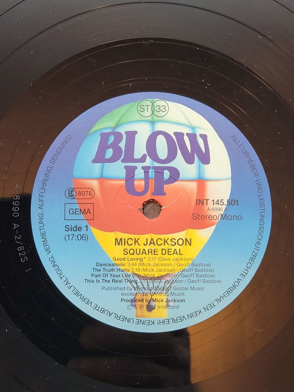 Vinyles: Vinyle Mick Jackson "Square Deal" Occasion – D'occasion à La Chaux-de-Fonds par NOUVELLE.CH 3