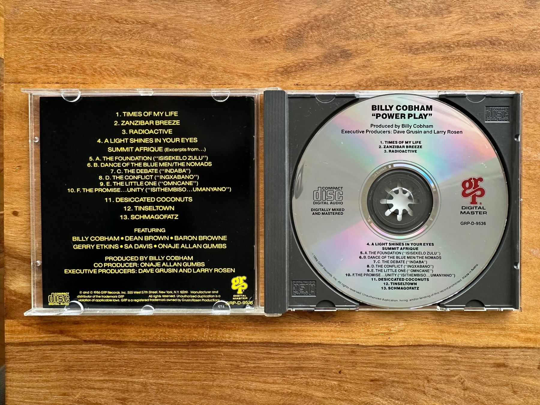 CD: Billy Cobham - Power Play – Usato da Horgen venduto da flyingpenguin2000 1