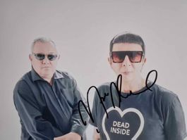 Marc Almond Soft Cel - Original in-person Autogramm auf Foto