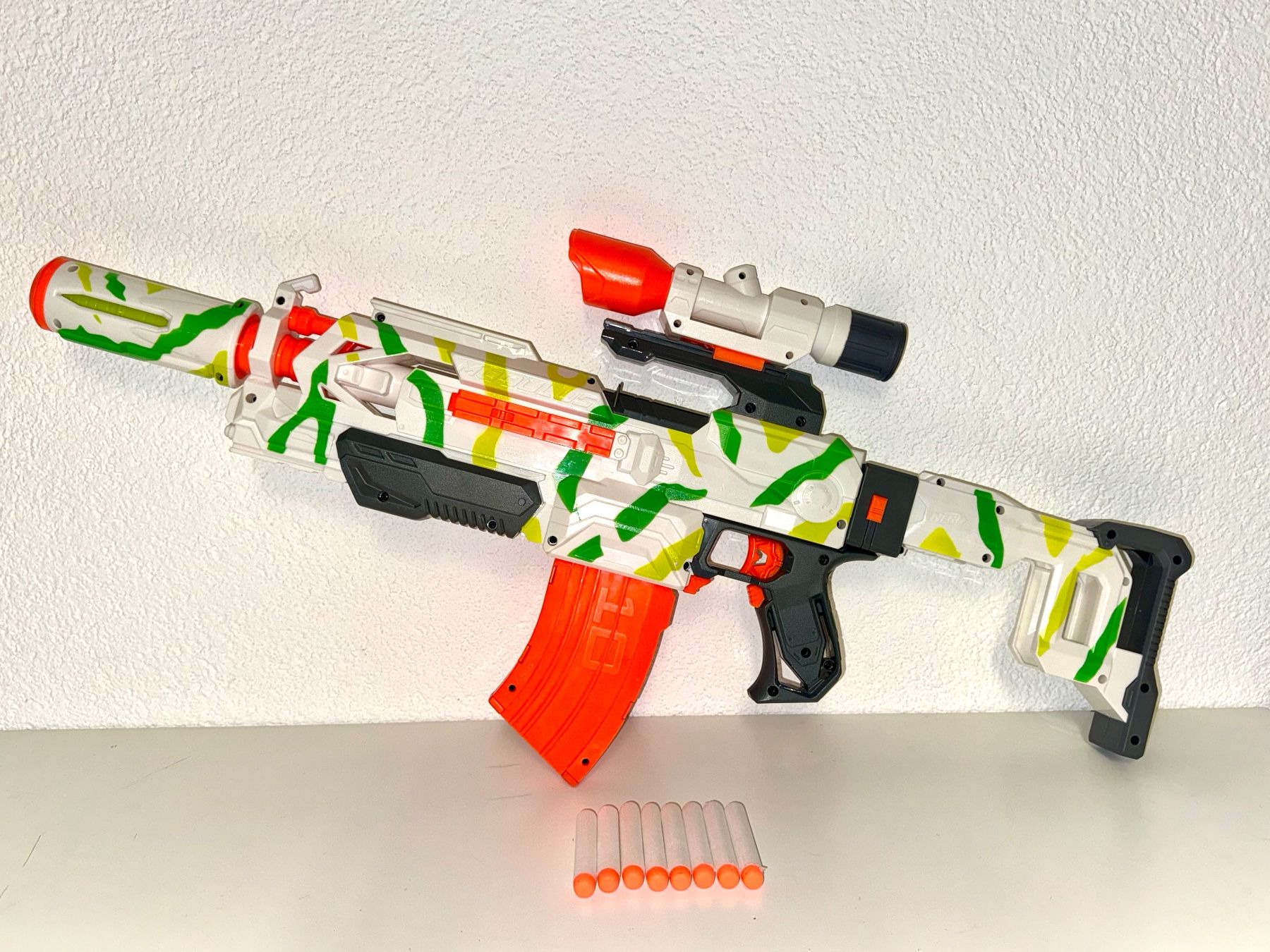 Nerf Spielzeuge: Nerf N-Strike Modulus Battle Camo Blaster – Gebraucht aus Bettwiesen von gschwellti007