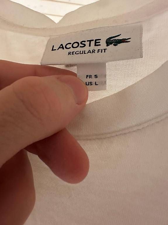 T-shirt: Lacoste T-Shirt / GR L – Usato da Wädenswil venduto da user00643436 2