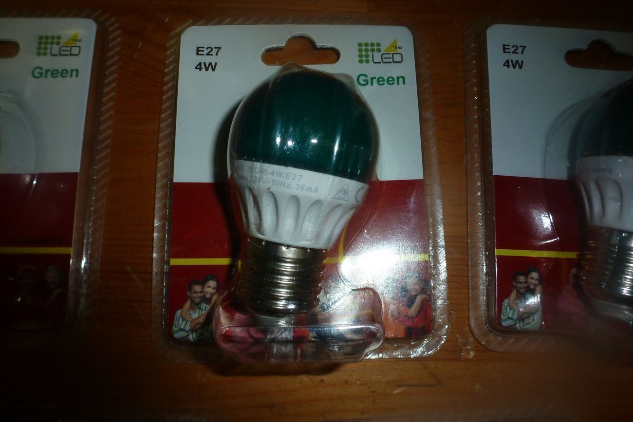 Lampes: 5 Grün Lampe ** E27 ** 4W – D'occasion à Emmen par newcar4you 1