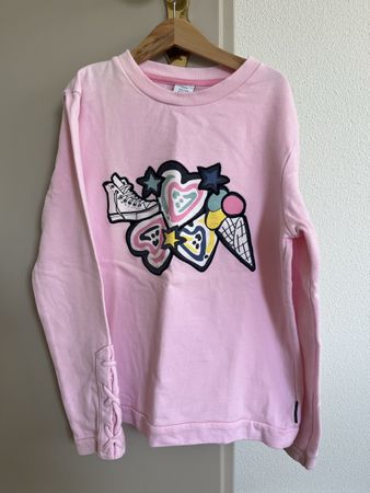 Polarn O. Pyret pink sweatshirt size 146/152 10-12yrs