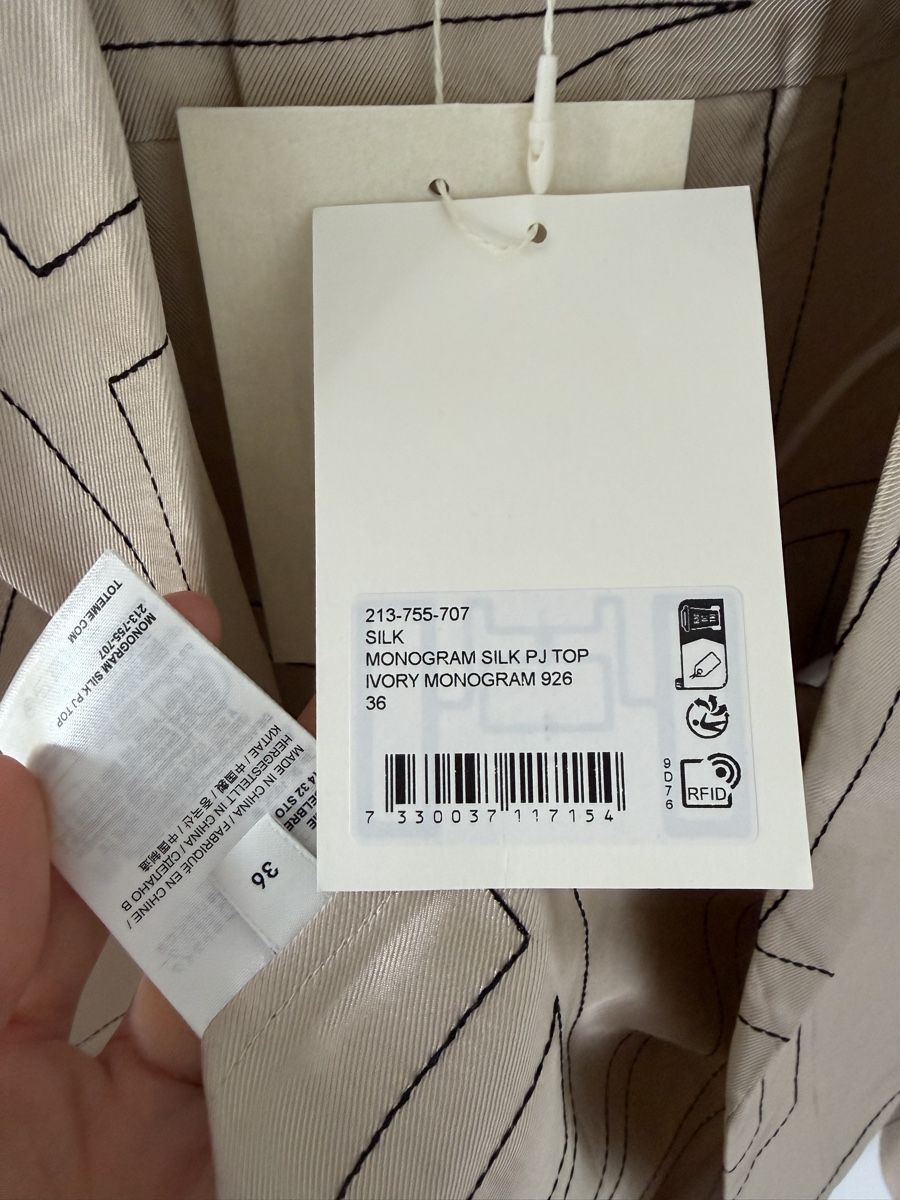 Blusen: NEW Totême pyjama ivory – Neu und originalverpackt aus Vacallo von kellyyy 2