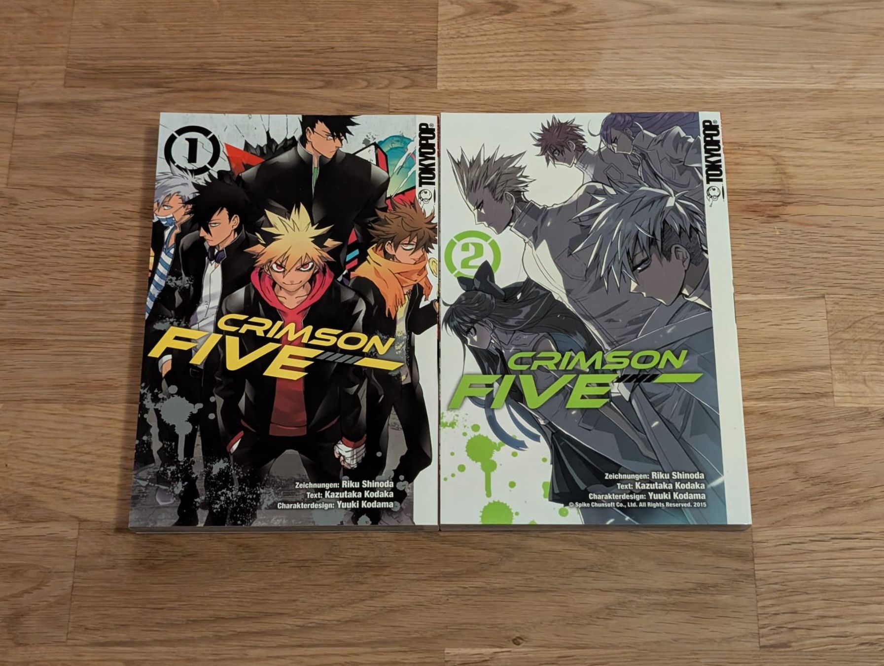 Fumetti: Crimson Five 1-2 Manga DE – Usato da Bülach venduto da Kumakun95 1