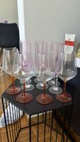 Gläser-Set – Wein-, Sekt- und Likörgläser – 15 Stück